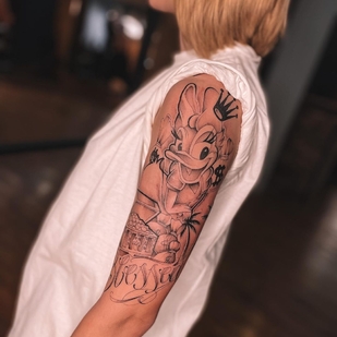 🔥 热门照片、模特作品集  #51850 纹身师 Maks @meow.tattooer