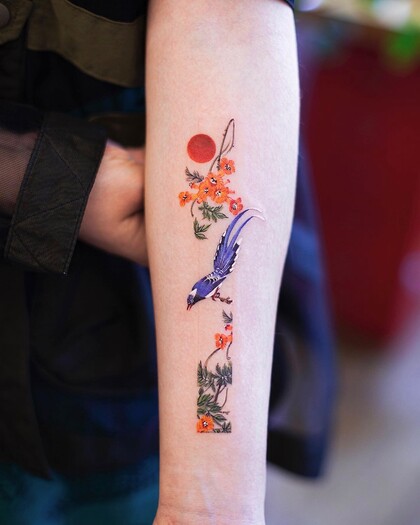 纹身灵感 # 纹身师 Franky Yang