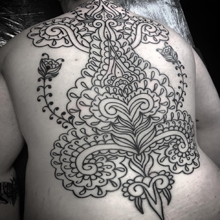 🔥 热门照片、模特作品集  #52089 纹身师 BLACK CLOUD TATTOOER