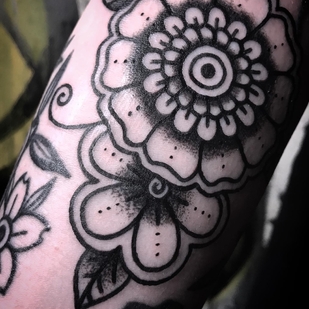 🔥 热门照片、模特作品集  #52098 纹身师 BLACK CLOUD TATTOOER