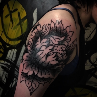 🔥 热门照片、模特作品集  #52095 纹身师 BLACK CLOUD TATTOOER