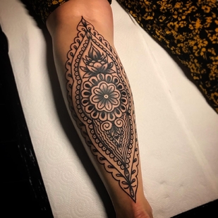 🔥 热门照片、模特作品集  #52106 纹身师 BLACK CLOUD TATTOOER