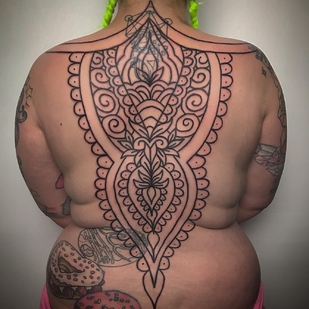 🔥 热门照片、模特作品集  #52109 纹身师 BLACK CLOUD TATTOOER