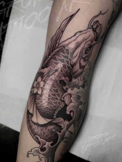 纹身灵感 #64910 纹身师 Mihail Gromov