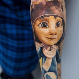 🔥 热门照片、模特作品集  #9213 纹身师 Davi Tatumasteryan