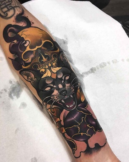 纹身灵感 #10187 纹身师 Olie Siiz