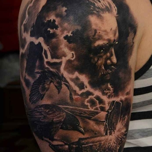 🔥 热门照片、模特作品集  #8224 纹身师 Den Yakovlev