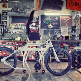 🔥 热门照片、模特作品集  #9411 纹身模特 Makani Terror