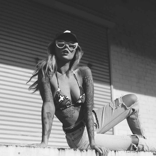 🔥 热门照片、模特作品集  #8781 纹身模特 Alysha Nett