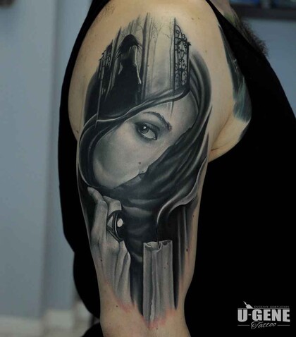 纹身灵感 #8528 纹身师 Evgeniy U-Gene Goryachiy