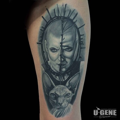 纹身灵感 #8553 纹身师 Evgeniy U-Gene Goryachiy