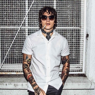 🔥 热门照片、模特作品集  #17253 纹身模特 Leebo Freeman