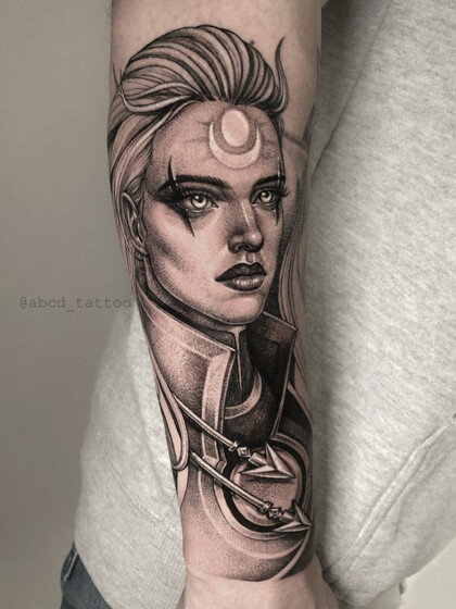 纹身灵感 #38793 纹身师 Anzhelika Steele