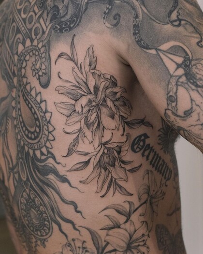 纹身灵感 # 纹身师 Roman Itchev