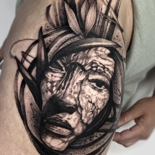 🔥 热门照片、模特作品集  #65199 纹身师 Elya Vecher