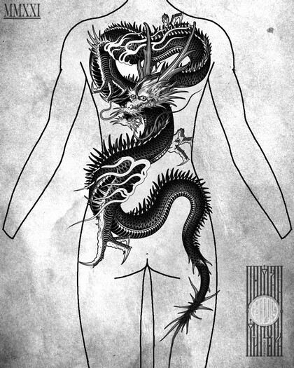 纹身灵感 #65619 纹身师 ROMAN MIGURA