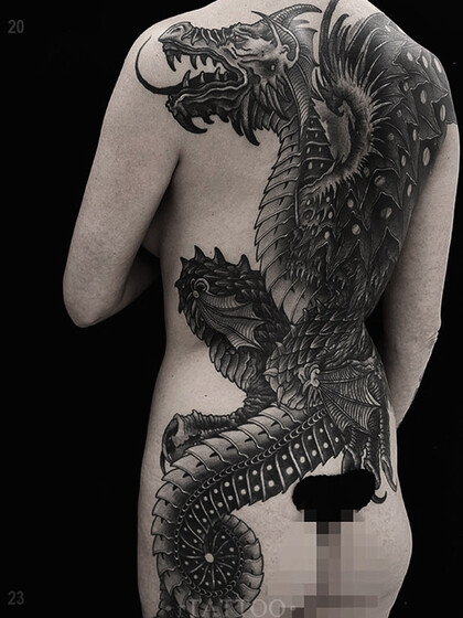 纹身灵感 # 纹身师 ROMAN MIGURA