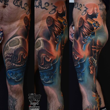 纹身灵感 #10354 纹身师 Tomasz TOFI Torfinski