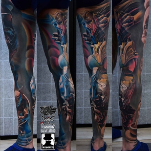 🔥 热门照片、模特作品集  #10355 纹身师 Tomasz TOFI Torfinski