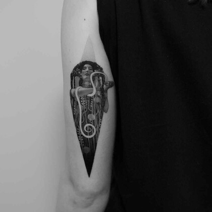 纹身灵感 #18353 纹身师 Paweł Indulski