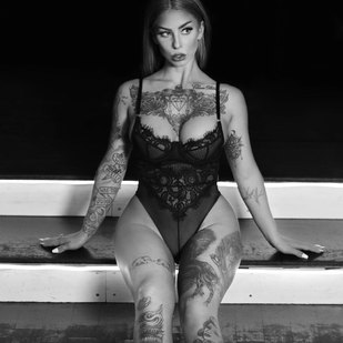 🔥 热门照片、模特作品集  #29607 纹身模特 Tawny Taylor