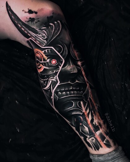 纹身灵感 # 纹身师 Dmitriy Sheyb