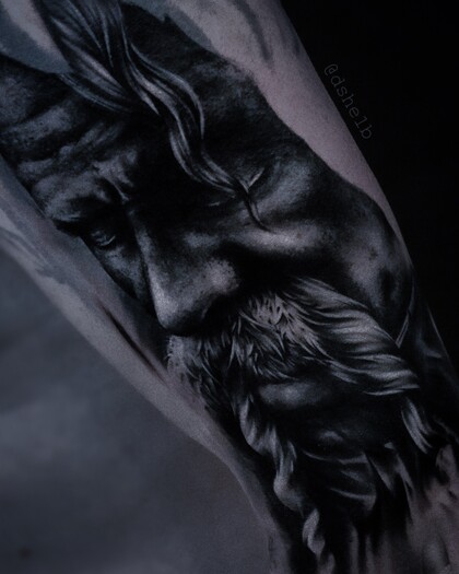 纹身灵感 # 纹身师 Dmitriy Sheyb