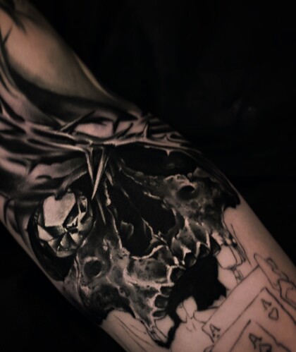 纹身灵感 # 纹身师 Dmitriy Sheyb