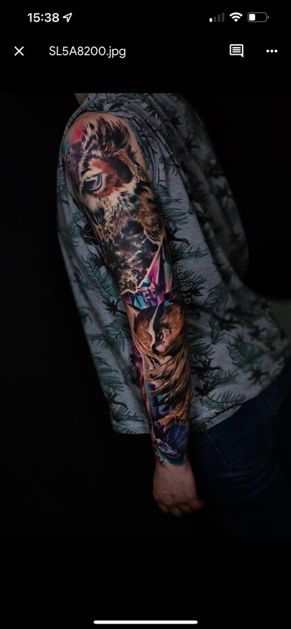 纹身灵感 # 纹身师 Dmitriy Sheyb