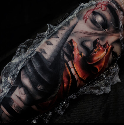 纹身灵感 # 纹身师 Dmitriy Sheyb
