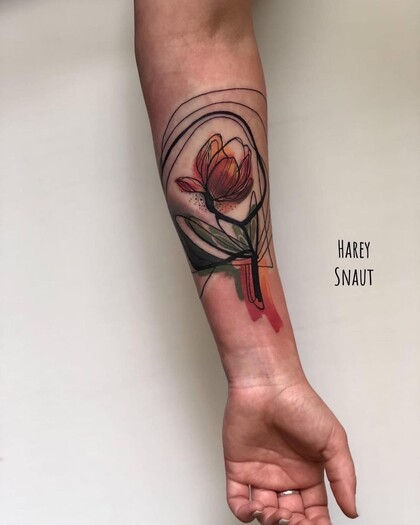 纹身灵感 # 纹身师 Harey Snaut