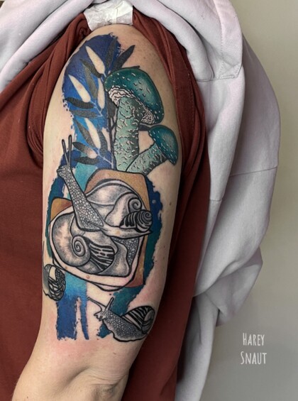 纹身灵感 # 纹身师 Harey Snaut