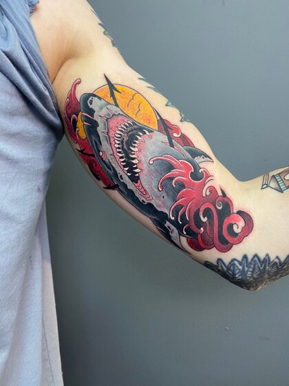 纹身灵感 #53782 纹身师 Dmitry Gerasimchuk