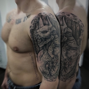 🔥 热门照片、模特作品集  #66696 纹身师 Maxim Vetrov