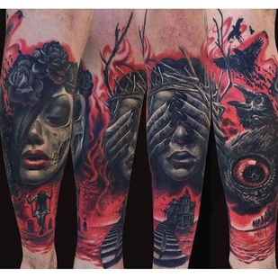 🔥 热门照片、模特作品集  #261 纹身师 Jamie Lee Parker