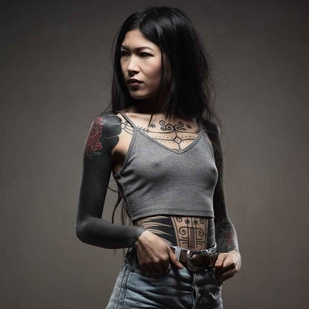 🔥 热门照片、模特作品集  #20033 纹身模特 Anh Wisle