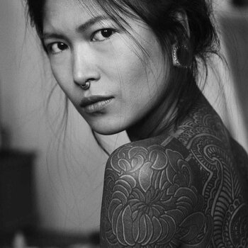 纹身模特 Anh Wisle