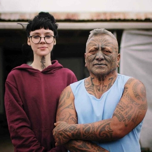 🔥 热门照片、模特作品集  #19952 纹身模特 Grace Neutral