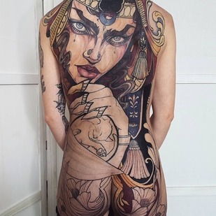 🔥 热门照片、模特作品集  #35982 纹身师 Isabella Chiara Filouino