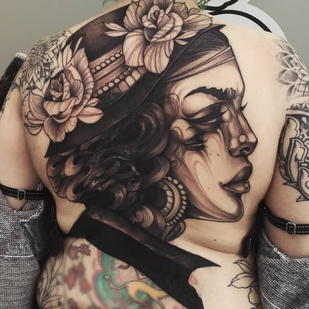 🔥 热门照片、模特作品集  #35975 纹身师 Isabella Chiara Filouino