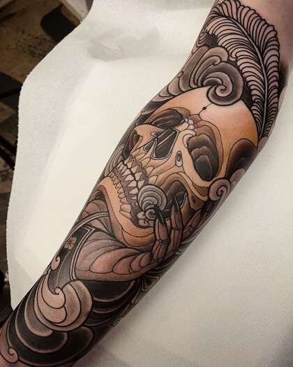 纹身灵感 #54280 纹身师 Georg Faust