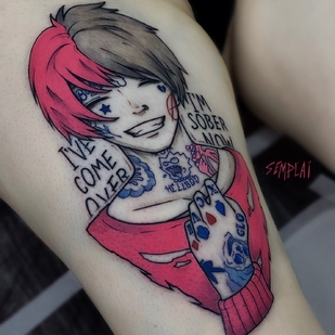 🔥 热门照片、模特作品集  #54659 纹身师 Dima Semplai