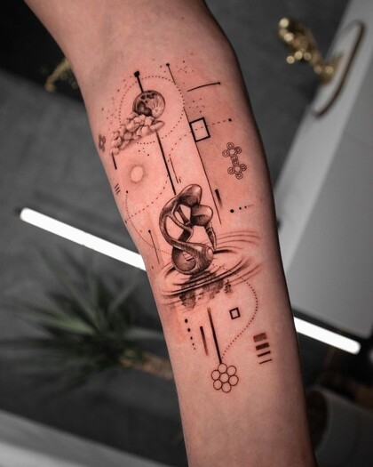 纹身灵感 #67584 纹身师 Ódor Benjámin