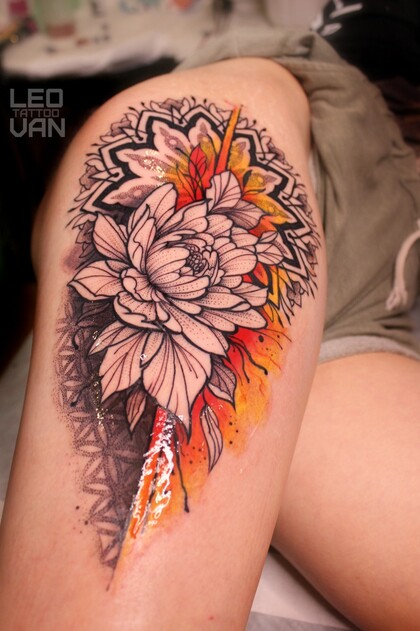 纹身灵感 # 纹身师 Ioann Leo ( LEO-VAN )