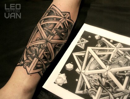 纹身灵感 #67954 纹身师 Ioann Leo ( LEO-VAN )