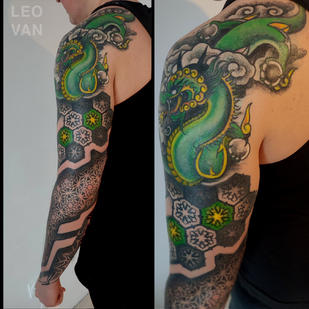 🔥 热门照片、模特作品集  #67974 纹身师 Ioann Leo ( LEO-VAN )