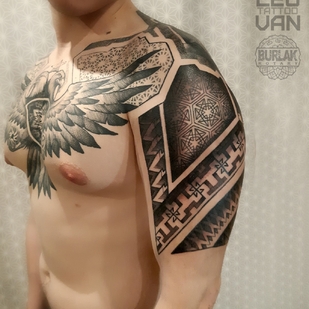 🔥 热门照片、模特作品集  #68053 纹身师 Ioann Leo ( LEO-VAN )