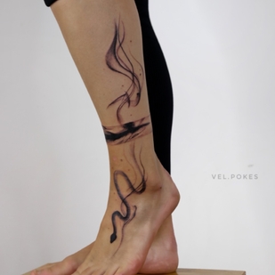 🔥 热门照片、模特作品集  #68359 纹身师 Vel Pokes