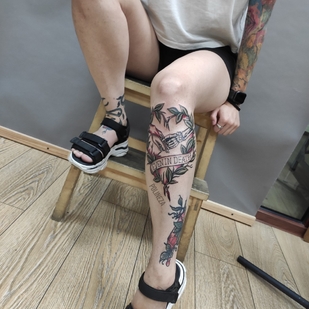 🔥 热门照片、模特作品集  #68610 纹身师 Polineza Aleksandrovna