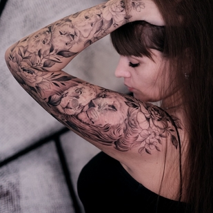 🔥 热门照片、模特作品集  #68736 纹身师 Konstantin Kindyakov